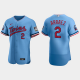 Men's Minnesota Twins #2 Luis Arraez Flex Base Alternate MLB Jersey - Light Blue