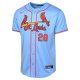 Youth St. Louis Cardinals Nolan Arenado Nike Light Blue Alternate Limited Player Jersey