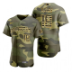 Men's Milwaukee Brewers #18 Keston Hiura Camo 2022 Armed Forces Day MLB Jersey