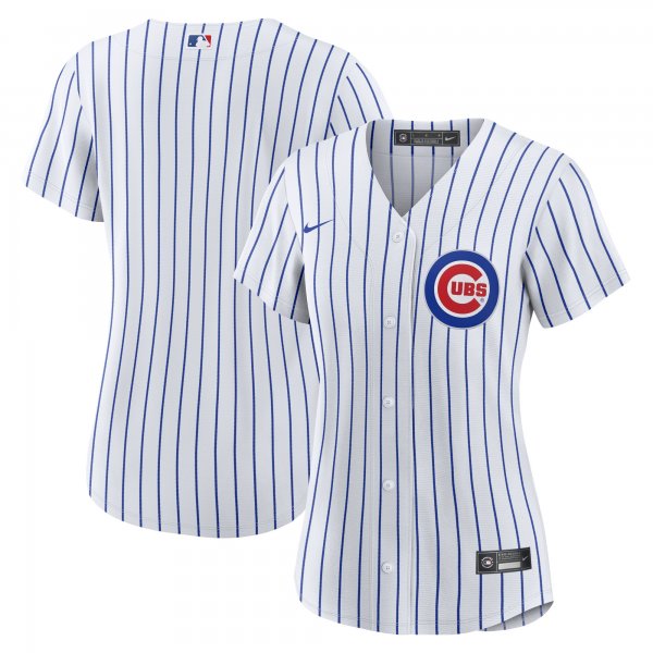 Women's Chicago Cubs Nike White Home Blank Replica Jersey