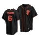 Men's San Francisco Giants #6 Casey Schmitt MLB Alternate Black Flex Base Jersey