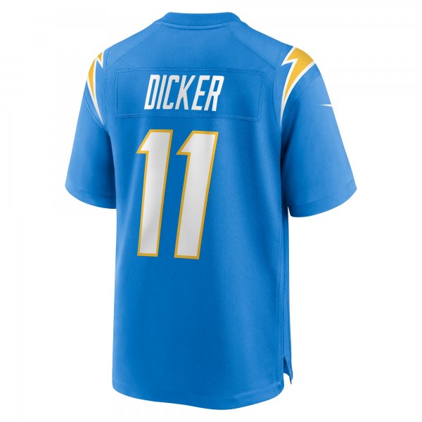 Men's Los Angeles Chargers Cameron Dicker Nike Powder Blue Game Jersey