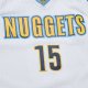 Men's Denver Nuggets Nikola Jokic Mitchell & Ness White 2016/17 Throwback Swingman Jersey