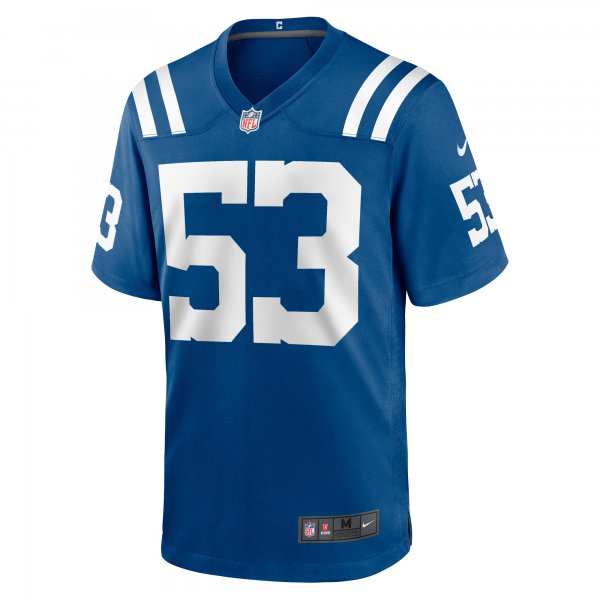 Men's Indianapolis Colts Isaiah Land Nike  Royal Team Game Jersey