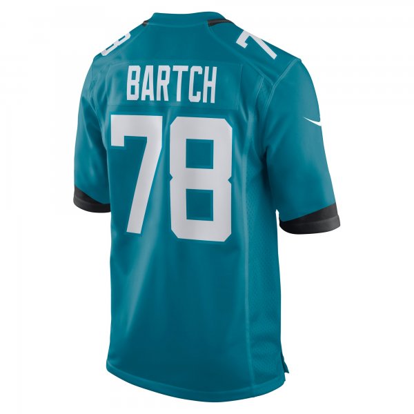 Men's Jacksonville Jaguars Ben Bartch Nike Teal Game Jersey