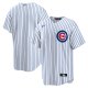 Men's Chicago Cubs Nike White Home Blank Replica Jersey