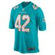 Men's Miami Dolphins Joshua Kalu Nike  Aqua Team Game Jersey