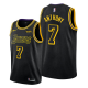 Men's Los Angeles Lakers #7 Carmelo Anthony 2021 NBA Trade Black Mamba Inspired Jersey