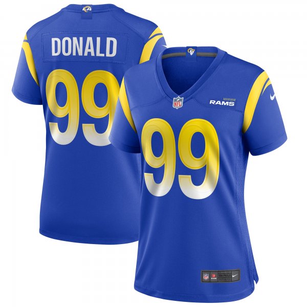 Women's Los Angeles Rams Aaron Donald Nike Royal Player Jersey