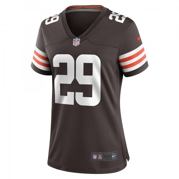 Women's Cleveland Browns Cameron Mitchell Nike  Brown Team Game Jersey