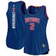 Women's Detroit Pistons Cade Cunningham Fanatics Blue Fast Break Tank Jersey - Icon Edition