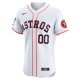 Men's Houston Astros Nike White Home Elite Custom Patch Jersey