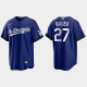 Los Angeles Dodgers Trevor Bauer 2021 City Connect Replica Jersey - Royal