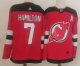 Men's #7 Dougie Hamilton New Jersey Devils Red NHL Jersey