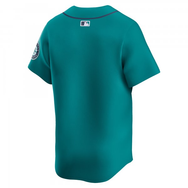 Men's Seattle Mariners  Nike Aqua  Alternate Limited Jersey