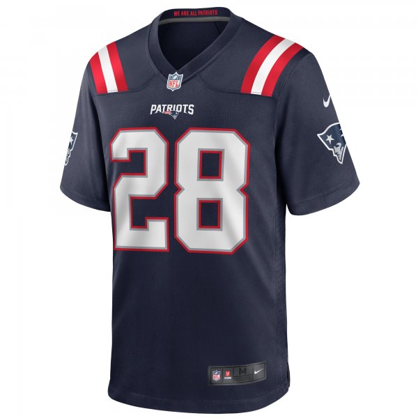 Men's New England Patriots James White Nike Navy Game Player Jersey