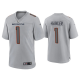 Men's Denver Broncos K.J. Hamler Gray Atmosphere Fashion Game Jersey