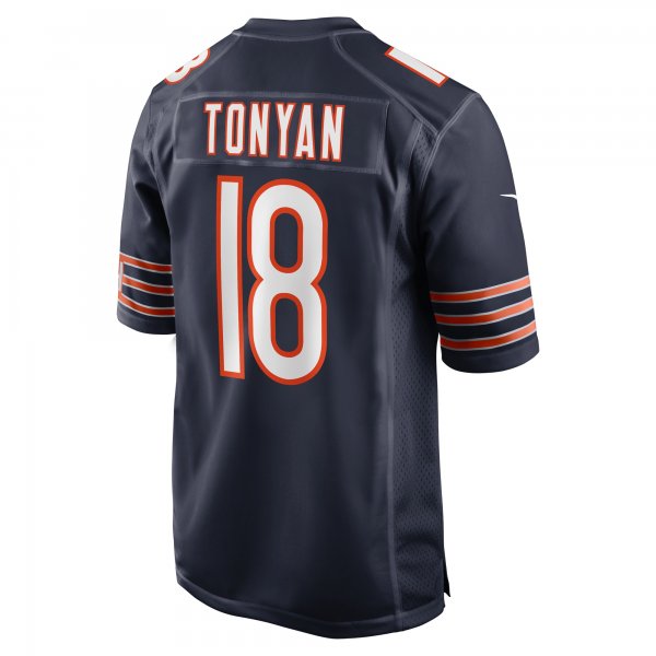 Men's Chicago Bears Robert Tonyan Nike Navy Game Jersey