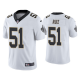 Men's #51 Cesar Ruiz New Orleans Saints White 2020 NFL Draft Vapor Limited Jersey