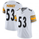 Men's Pittsburgh Steelers #53 Urkice Pouncey Legend White NFL Jersey