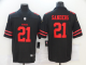 Men's San Francisco 49ers #21 Deion Sanders Black 2020 Vapor Untouchable Stitched NFL Nike Limited Jersey