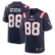 Men's New England Patriots Mike Gesicki Nike Navy Game Jersey