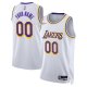 Unisex Los Angeles Lakers Nike White Swingman Custom Jersey - Association Edition