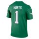 Men's Philadelphia Eagles Jalen Hurts Nike Kelly Green Alternate Legend Player Jersey