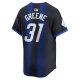 Men's Detroit Tigers Riley Greene Nike Navy 2024 City Connect Limited Jersey