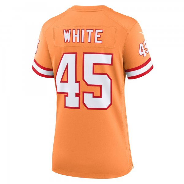 Women's Tampa Bay Buccaneers Devin White Nike Orange Player Jersey