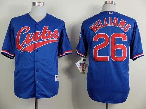 Chicago Cubs #26 Billy Williams Blue 1994 Turn Back The Clock Stitched MLB Jersey