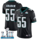 Men's Nike NFL Philadelphia Eagles #55 Brandon Graham Limited Alternate Black Vapor Untouchable Super Bowl LII Jersey