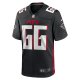 Men's Atlanta Falcons Joshua Miles Nike  Black  Game Jersey