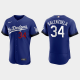 Fernando Valenzuela Los Angeles Dodgers 2021 City Connect Jersey - Royal