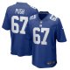 Men's New York Giants Justin Pugh Nike  Royal  Game Jersey