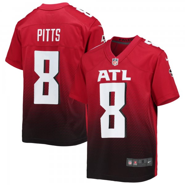 Youth Atlanta Falcons Kyle Pitts Nike Red Game Jersey