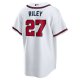 Men's Atlanta Braves Austin Riley Nike White Home Replica Player Jersey