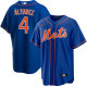 Men's New York Mets #4 Francisco Alvarez Alternate Royal Jersey