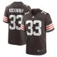 Men's Cleveland Browns Ronnie Hickman Nike  Brown Team Game Jersey