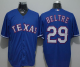 Texas Rangers #29 Adrian Beltre Blue New Cool Base Stitched MLB Jersey