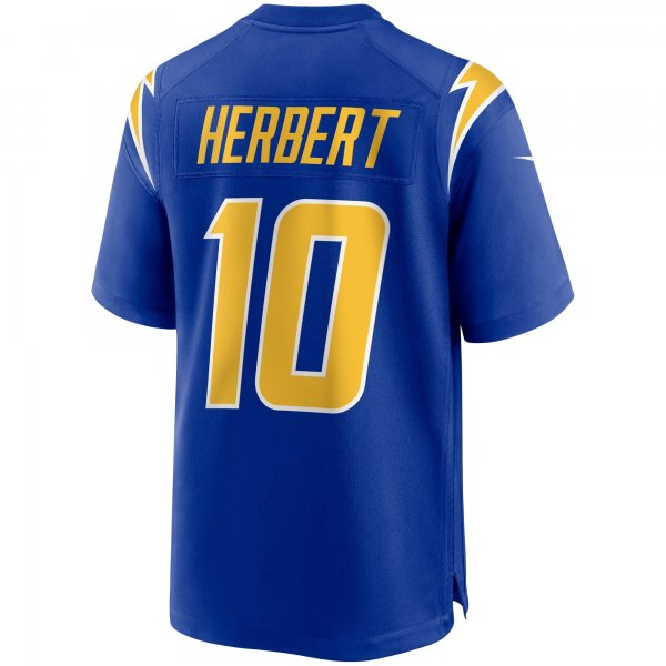 Men's Los Angeles Chargers Justin Herbert Nike Royal 2nd Alternate Game Jersey