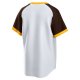 Men's San Diego Padres Nike White Home Cooperstown Collection Team Jersey