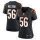 Women's Cincinnati Bengals Garrett Nelson Nike  Black  Game Jersey