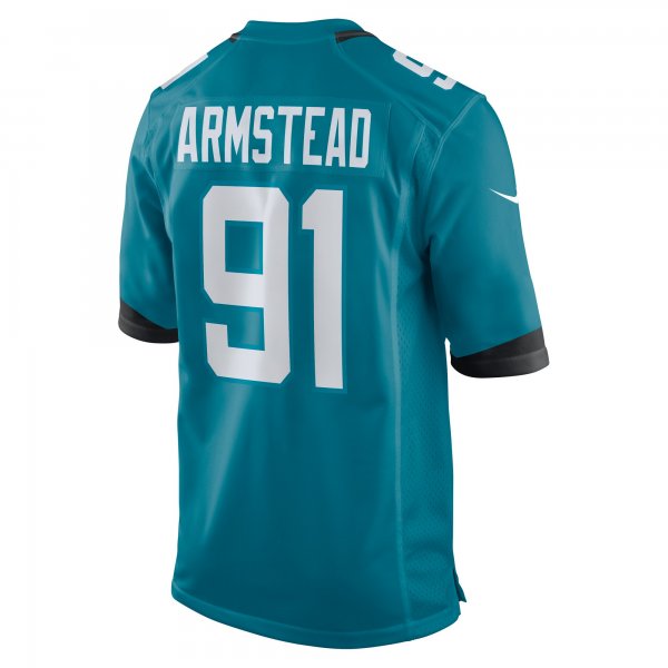 Men's Jacksonville Jaguars Arik Armstead Nike  Teal Team Game Jersey