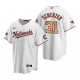 Men's Washington Nationals #31 Max Scherzer White Gold 2019 World Series Champions Stitched MLB Cool Base Nike Jersey