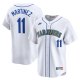 Men's Seattle Mariners Edgar Martinez Nike White Throwback Cooperstown Limited Jersey