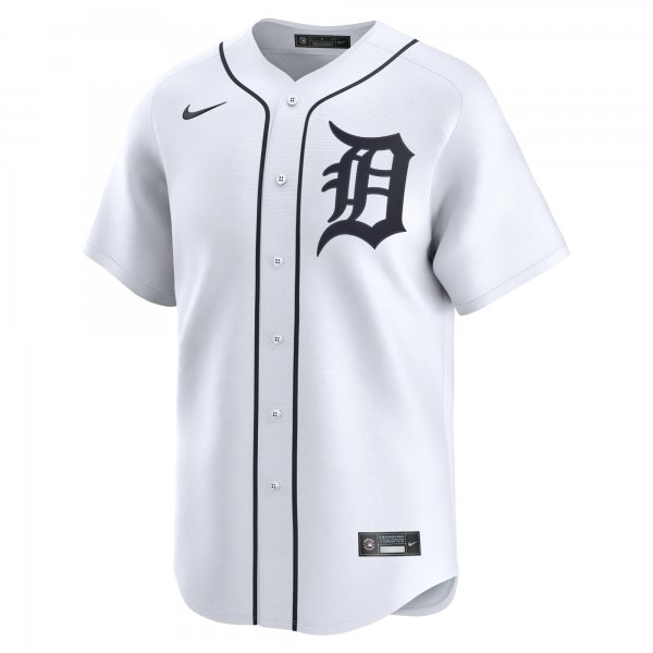 Men's Detroit Tigers Akil Baddoo Nike White Home Limited Player Jersey