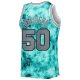 Men's San Antonio Spurs David Robinson Mitchell & Ness Teal 1998/99 Galaxy Swingman Jersey