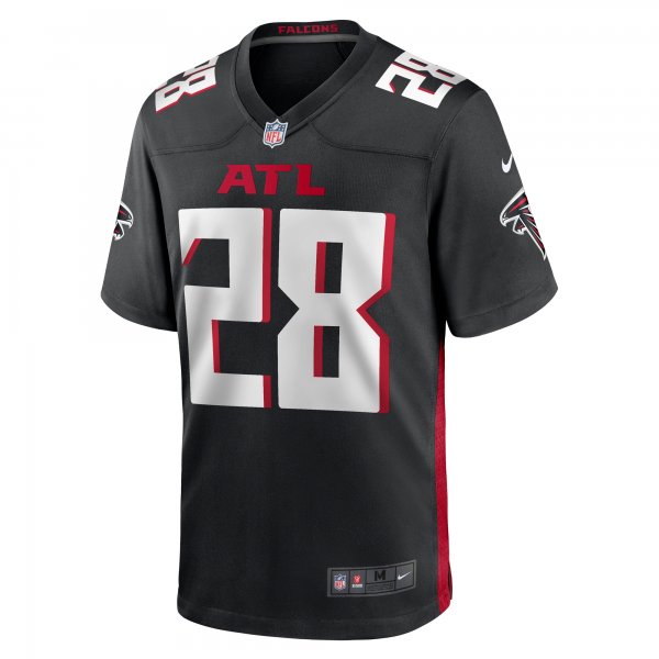 Men's Atlanta Falcons Carlos Washington Nike  Black  Game Jersey