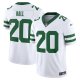 Men's New York Jets Breece Hall Nike Legacy White Vapor F.U.S.E. Limited Jersey